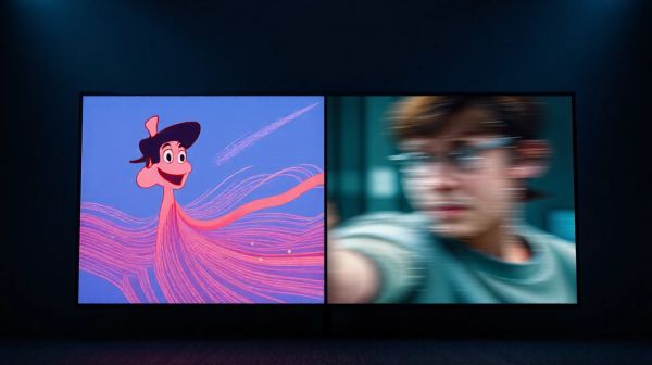 Comparer le succès : animation 2D vs tournage réel en conversion